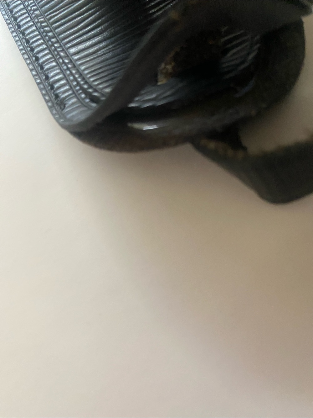 Louis Vuitton Black Epi Leather Travel Tag - Picture 10 of 16